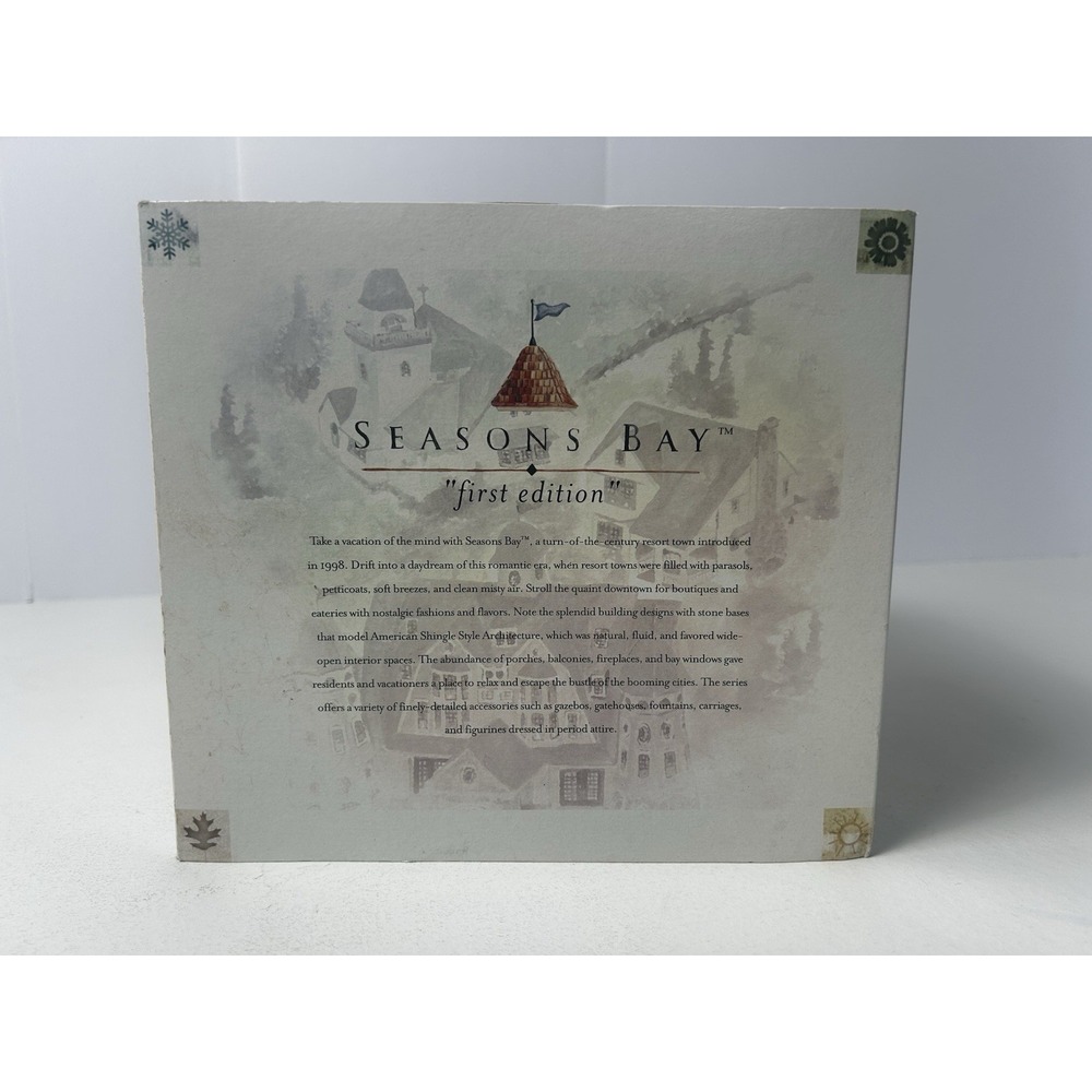 NOS Department 56 Seasons Bay "The Grand Creamery" #53305 Retired 1999 1st Ed. - Picture 4 of 12